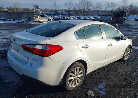 2014 Kia Forte Ex from USA, damaged, VIN KNAFX4A8XE5052471